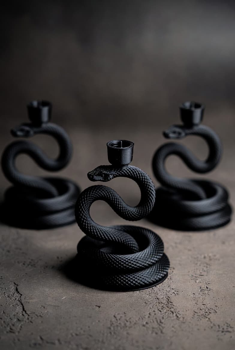Snake Candlestick